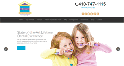 Desktop Screenshot of catonsvilledentalcare.com